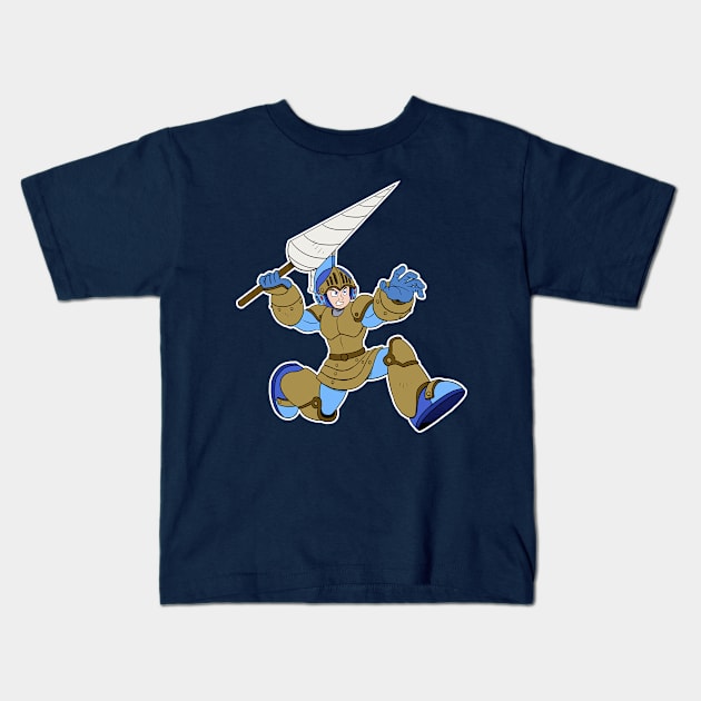 SIR MEGA MAN Kids T-Shirt by IanDimas